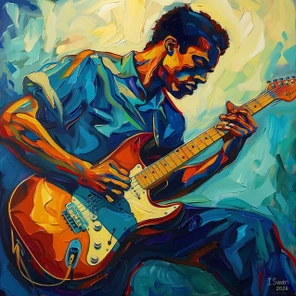Jazz Guitar Player