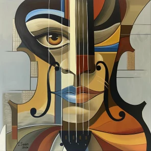 Woman Made of Strings