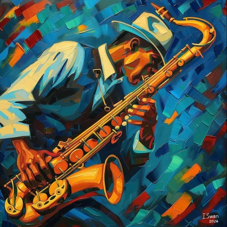 Jazz Saxophone Player