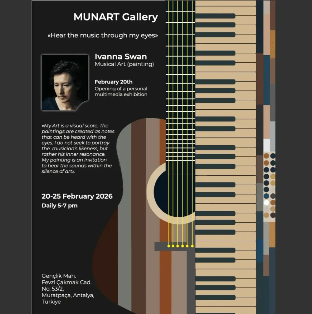 Solo exhibition, Antalya, Türkiye