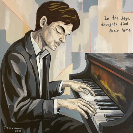 Only the Keys Know. Contemporary Figurative Music Art